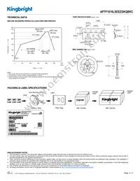 APTF1616LSEEZGKQBKC Datasheet Page 4