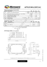 APTGF100A120T3AG Datasheet Page 3