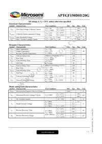APTGF150DH120G Datasheet Page 2