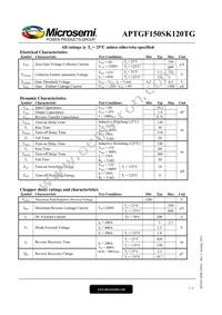 APTGF150SK120TG Datasheet Page 2