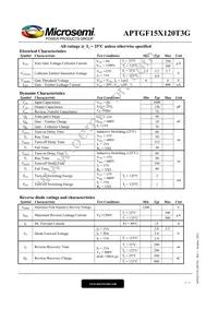 APTGF15X120T3G Datasheet Page 2