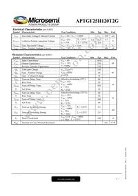 APTGF25H120T2G Datasheet Page 2