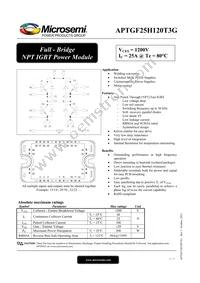 APTGF25H120T3G Datasheet Cover