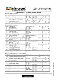 APTGF25X120T3G Datasheet Page 2