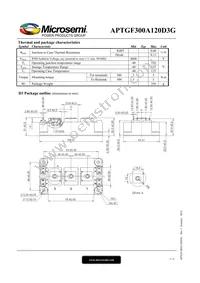 APTGF300A120D3G Datasheet Page 3