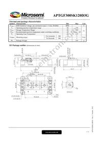 APTGF300SK120D3G Datasheet Page 3