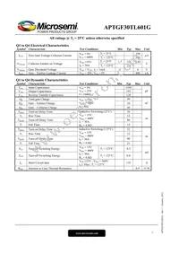 APTGF30TL601G Datasheet Page 2