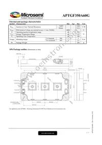 APTGF350A60G Datasheet Page 3