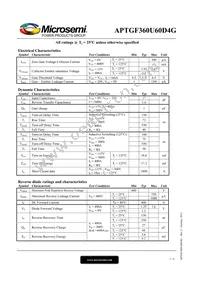 APTGF360U60D4G Datasheet Page 2