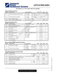 APTGF500U60D4G Datasheet Page 2