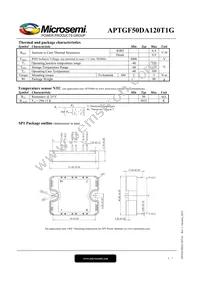 APTGF50DA120T1G Datasheet Page 3