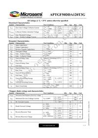 APTGF50DDA120T3G Datasheet Page 2