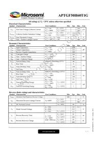 APTGF50H60T1G Datasheet Page 2