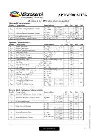 APTGF50H60T3G Datasheet Page 2