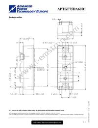 APTGF75DA60D1G Datasheet Page 3