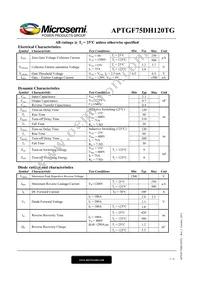 APTGF75DH120TG Datasheet Page 2