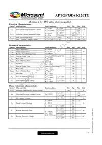 APTGF75DSK120TG Datasheet Page 2