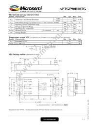 APTGF90H60TG Datasheet Page 3