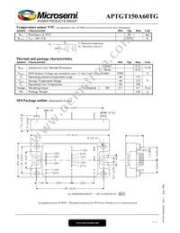 APTGT150A60TG Datasheet Page 3