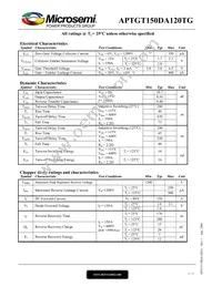 APTGT150DA120TG Datasheet Page 2