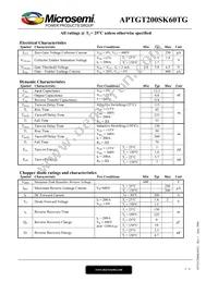 APTGT200SK60TG Datasheet Page 2