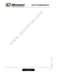 APTGT200SK60TG Datasheet Page 6