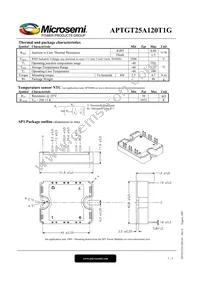 APTGT25A120T1G Datasheet Page 3