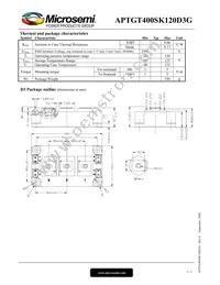 APTGT400SK120D3G Datasheet Page 3