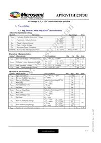 APTGV15H120T3G Datasheet Page 2