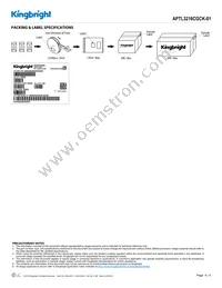 APTL3216CGCK-01 Datasheet Page 4