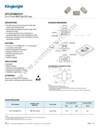 APTL3216QBC/D-01 Datasheet Cover