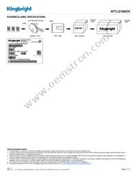 APTL3216SECK Datasheet Page 4