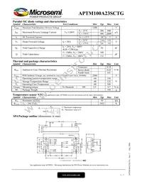APTM100A23SCTG Datasheet Page 3