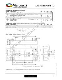 APTM10HM09FTG Datasheet Page 3