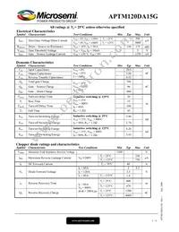 APTM120DA15G Datasheet Page 2
