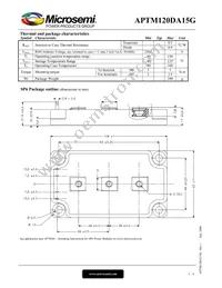 APTM120DA15G Datasheet Page 3