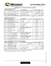APTM120DU29TG Datasheet Page 2