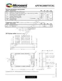 APTM120H57FT3G Datasheet Page 3