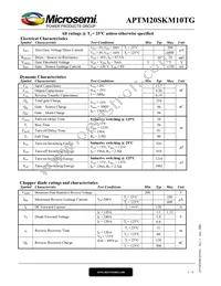 APTM20SKM10TG Datasheet Page 2