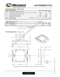 APTM50H15FT1G Datasheet Page 3