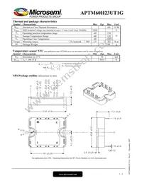 APTM60H23FT1G Datasheet Page 3