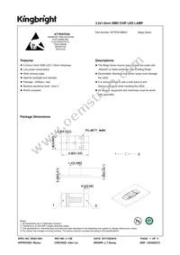 APTR3216MGC Datasheet Cover