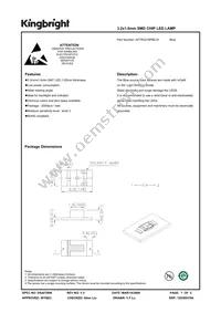 APTR3216PBC/A Datasheet Cover