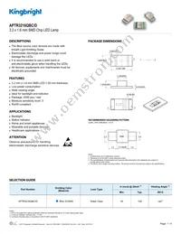 APTR3216QBC/D Datasheet Cover
