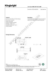 APTR3216SRCPRV Datasheet Cover