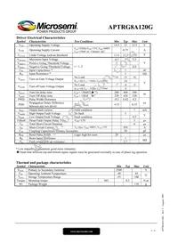 APTRG8A120G Datasheet Page 3