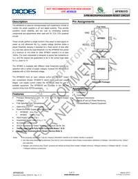 APX803-26SRG-7 Datasheet Cover