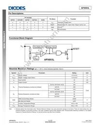 APX803L20-35C3-7 Datasheet Page 2
