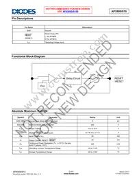 APX809-44SRG-7 Datasheet Page 2