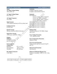 AQ36A-5CA-H Datasheet Page 2